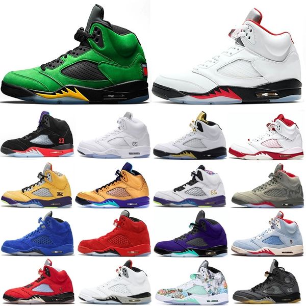 

men 5 5s basketball shoes alternate bel trophy room 3 space jam alternate grape pink foam sneakers trainers size 40-47