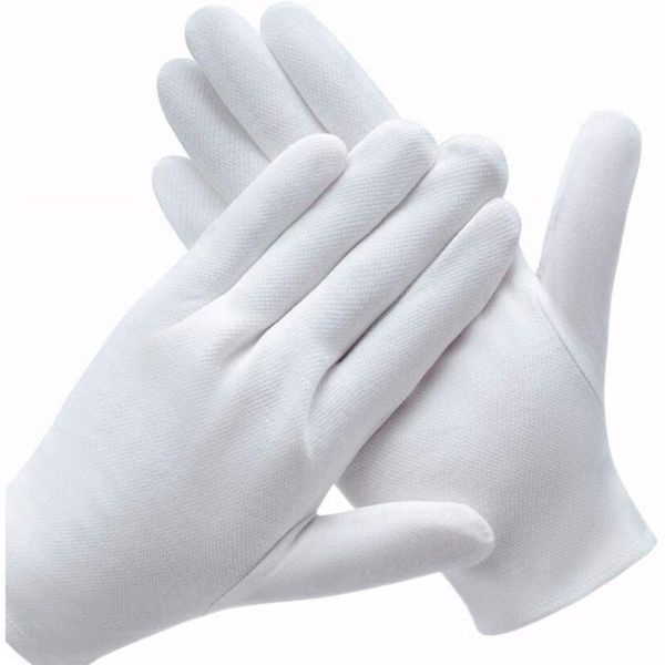 

hats, scarves & gloves sets 12 pairs of white cotton work for dry hand treatment membrane spa etiquette examination, Blue;gray