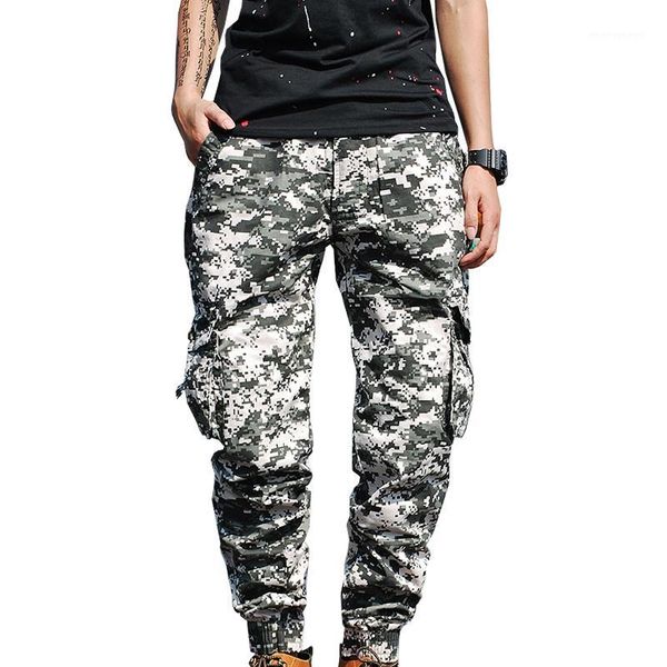 

misniki 2018 new autumn men casual multi pockets pants tactical pants army straight long trousers 29-38 cyg3821, Black