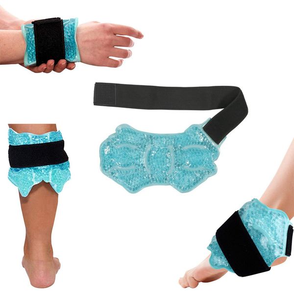

ankle ice heat pack reusable cold compress foot ice wrap cold pack
