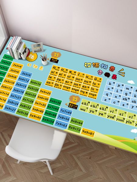 

tablecloth desk ins students waterproof, oil scald resistant, non washable, tasteless leather table mat, pvc children's writing