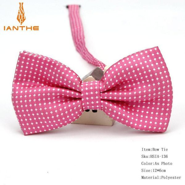 

iaisthe мужчота моды формальный полиэстер галстук бабочка классическая точка bowties красочная бабочка свадьба вечеринка pet bowtie tuxedo ш, Black;gray