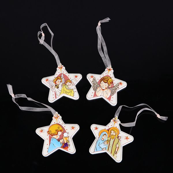 

religious angel printing souvenir 3d carving resin refrigerator sticker
