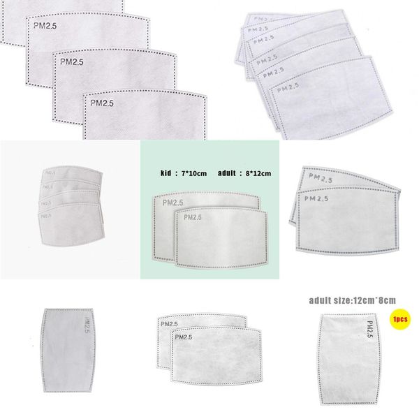 

original insert high filter quality pm2.5 carbon activate kid face mask and mask pads 1pjah v6f f49r