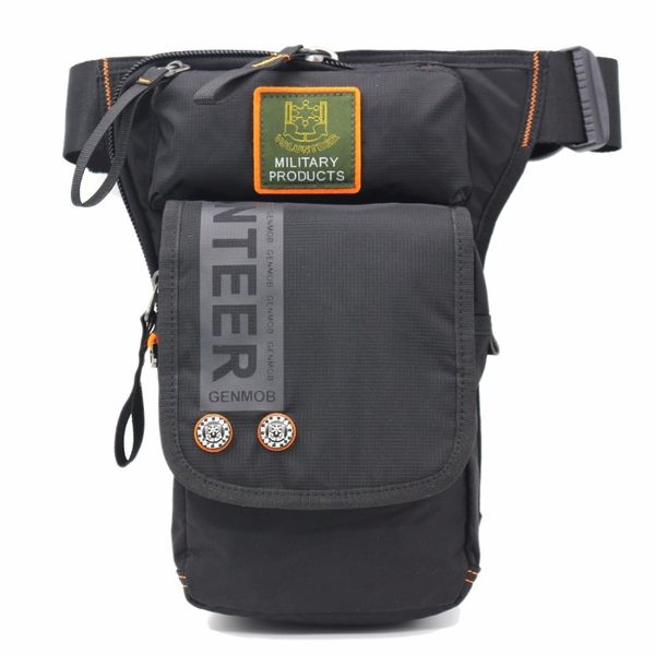 

motorcycle rider men military fanny waist pack belt hip bum drop thigh pouch crossbody shoulder bags oxford leg bag t200113