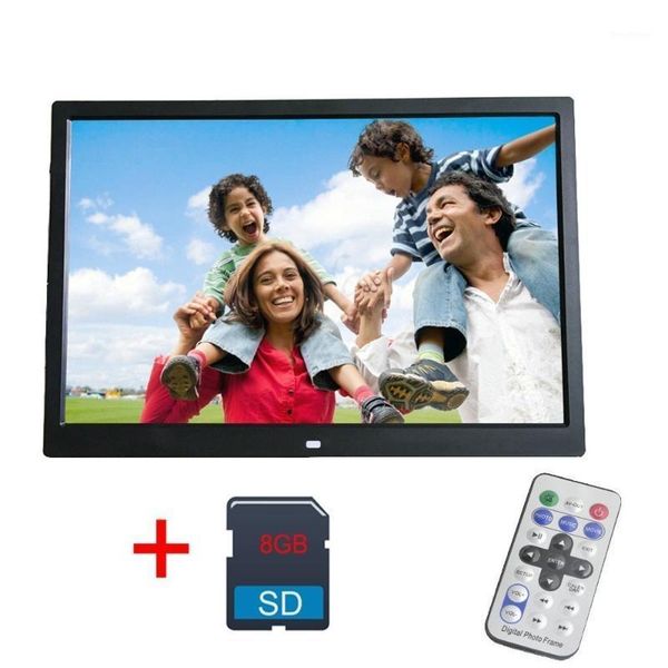 

digital po frames 12 inch frame 8gb led backlight high-definition 1280 x 800 electronic picture music video digitale fotolijst1