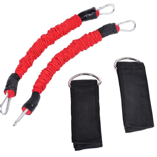 

gym equipment resistance band stretch yoga rope wall pulley chest expander training pull leg strength