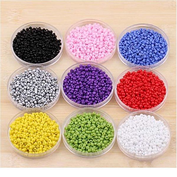 

candy color diy glass millet beads bracelet necklace jewelry accessories2mm * 1000pcs / m sqclpc
