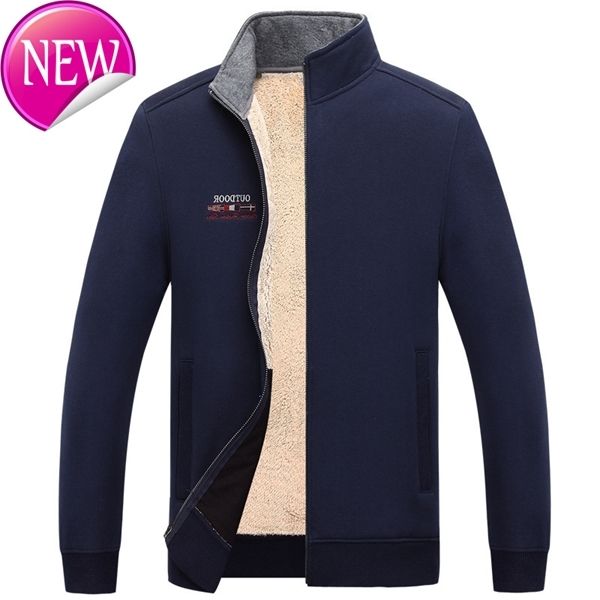 

men turtleneck with zipper winter men's sweater fleece christmas thicken warm cardigan male for 2020 size 3xl q1113, White;black