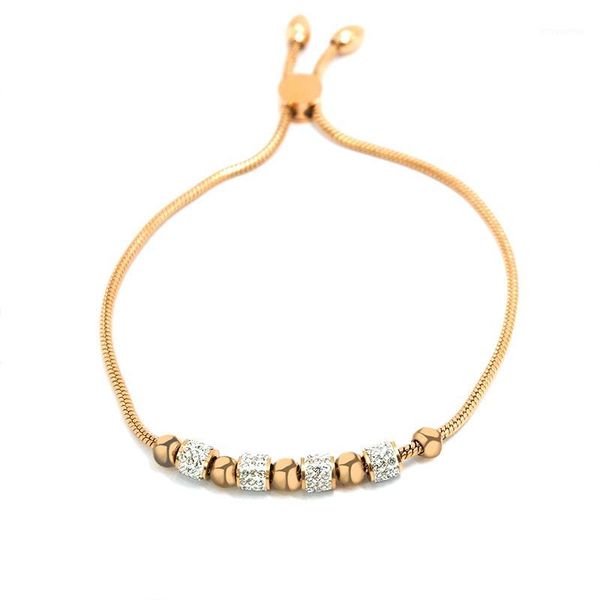 

rope bracelet for women friendship bracelet stainless steel adjustable ladies bracelets gifts for women accessories jewelry 20201, Golden;silver