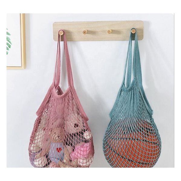 

shopping bags handbags shopper tote mesh net woven cotton bags string reusable fruit storage bags handbag reusable h bbycfw lg2010