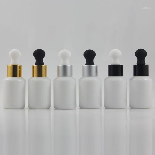 

white jade empty sale oil bottle,30 ml glass bottle with dropper1