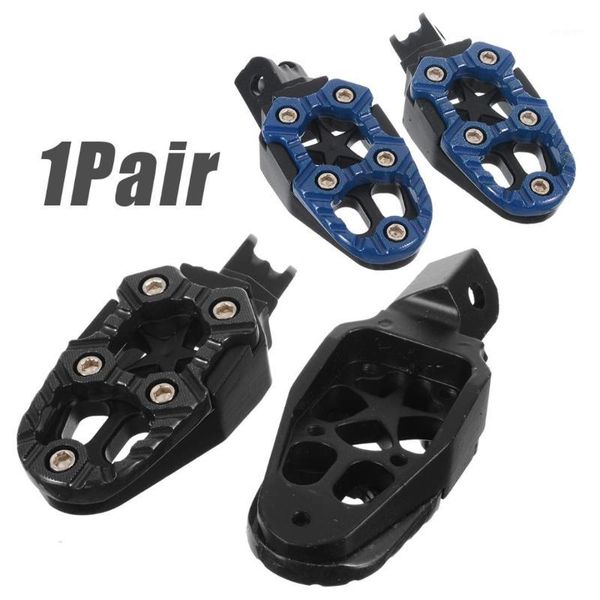 

1pair universal off-road motorcycle car-styling footrests 8mm metal motorcycle foot pegs pedals with spring1