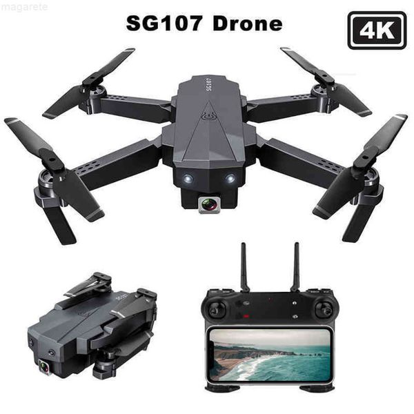 

sg107 4k wifi, fpv, hd, dual cameras, optical flow, gesture remote control, mini uav, toys