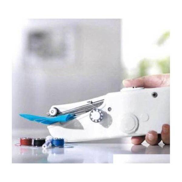 

handy stitch handheld electric sewing machine mini portable home sewing quick table hand-held single stitch handmade diy qylltt bwkf