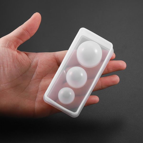 

3-6 grid round planet crystal epoxy resin mold for hand craft epoxy resin mold diy jewelry making findings supplies accessories bbywub