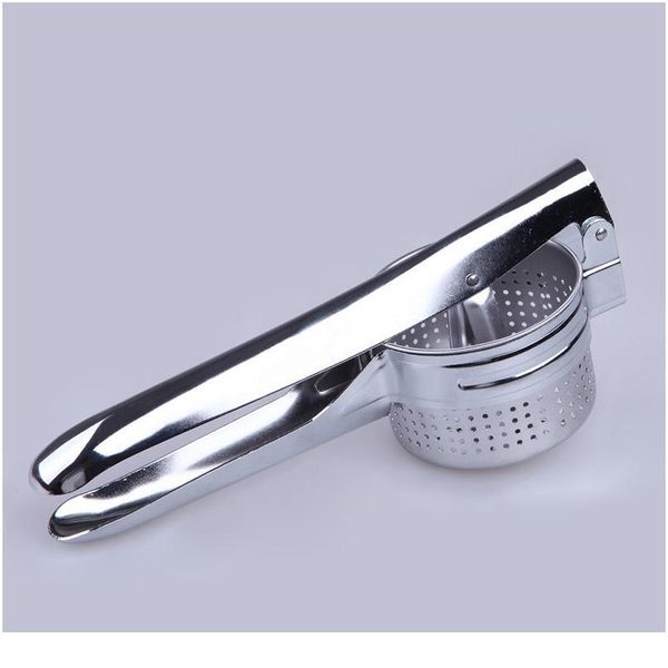 

potato mashers ricers kitchen cooking tools stainless steel pressure mud puree vegetable fruit press maker garlic bbycyw