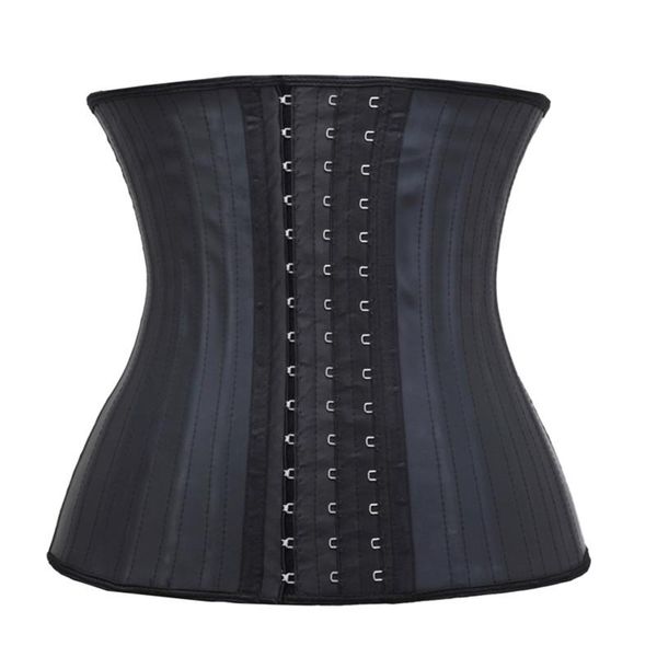 

20 popular shaper girdles colombian latex waist cincher steel bone waist trainer cincher, Black;brown