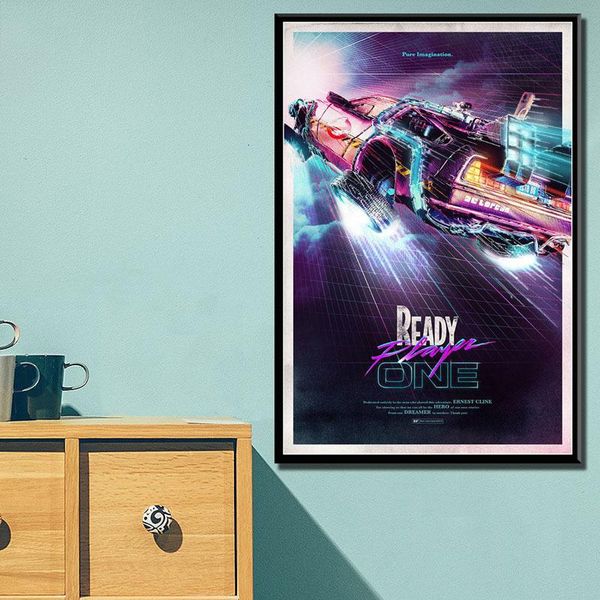 

paintings movie back to the future spielberg classic canvas painting posters and prints wall art pictures home decor