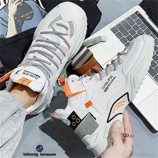 

men shoes korean style trendy high sports running casual increase shoes 023