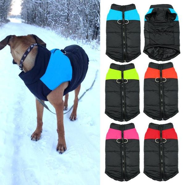 

waterproof pet dog puppy vest jacket chihuahua clothing warm winter dog clothes coat for small medium large dogs 4 colors s-5xl