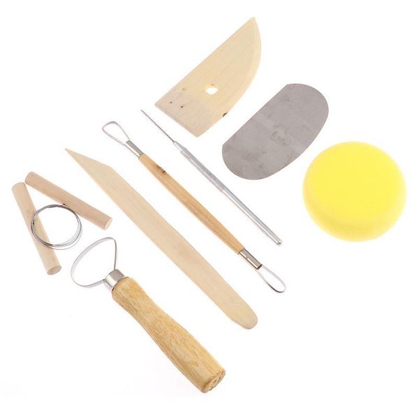 

8 шт. / набор pottery diy инструмент глиняная литье керамика литье инструменты инструменты artwork kit 8pcs / set jllqgl