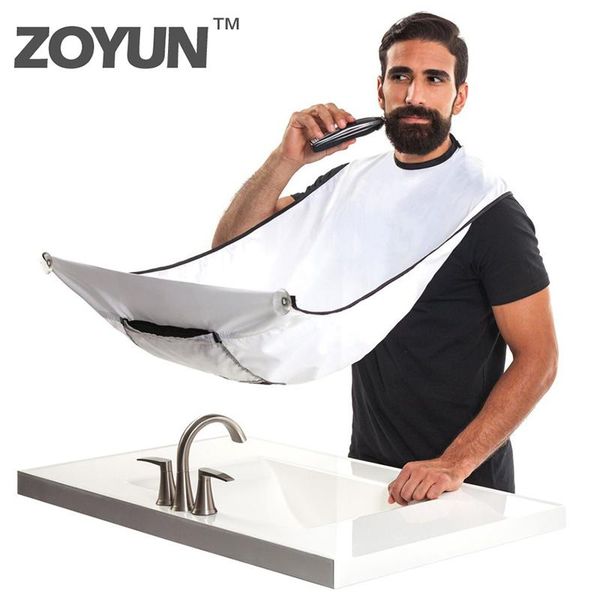 

bath accessory set 1pcs male beard care shave bib men haircut facial hair trimmer apron waterproof cloth cleaning protecter bathroom accesso