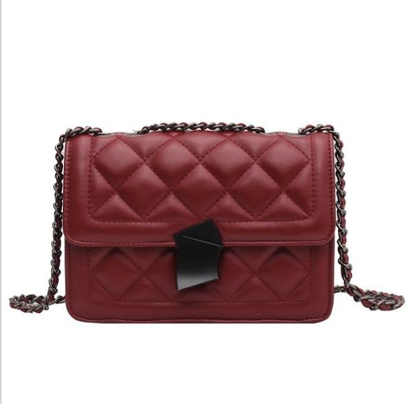 

soft pu leather crossbody bags for women designer solid color simple fashion shoulder bag lady small handbags