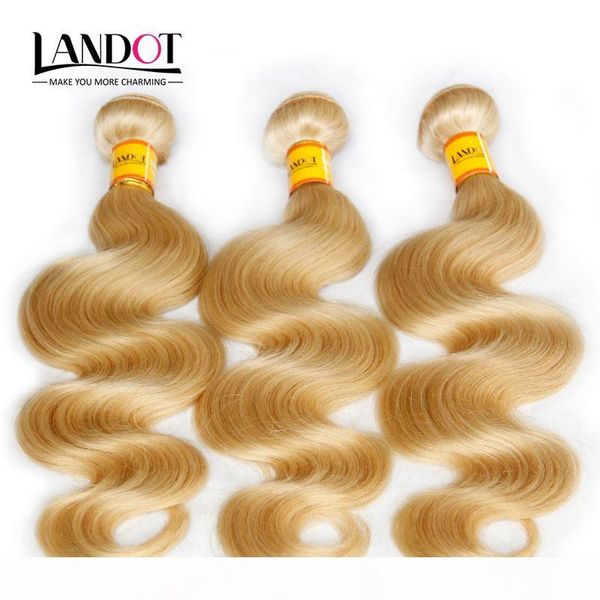 

bleach blonde color 613 virgin hair extensions malaysian body wave hair wefts malaysian human hair weave bundles tangle can be dyed, Black