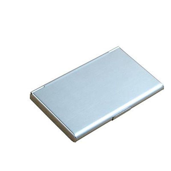 

wholesale-9.3x5.7x0.7cm business id case metal fine box holder stainless steel pocket ntfot