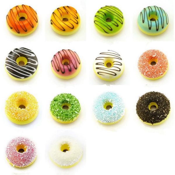 

2pcs lot cute sweet donut doughnut fridge message magnet souvenirssimulation food magnet for kids message holder decoration wmtaeg comb2010