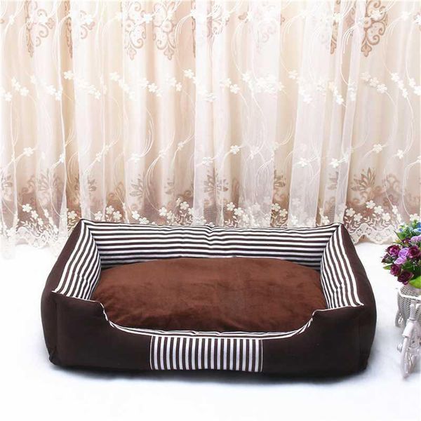 

2020 dog bed pet round plush cat bed house soft long plush cat mat kennel winter puppy warm sleeping1