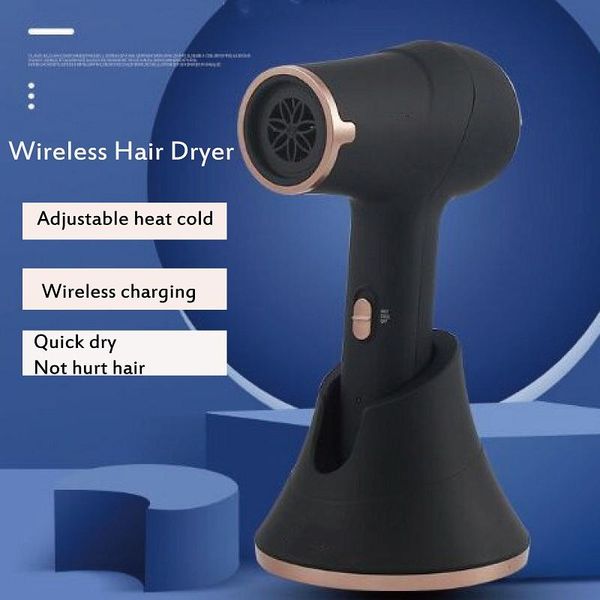 

electric hair brushes rechargeable dryer wireless portable strong power barber salon styling tools /cold cfj9