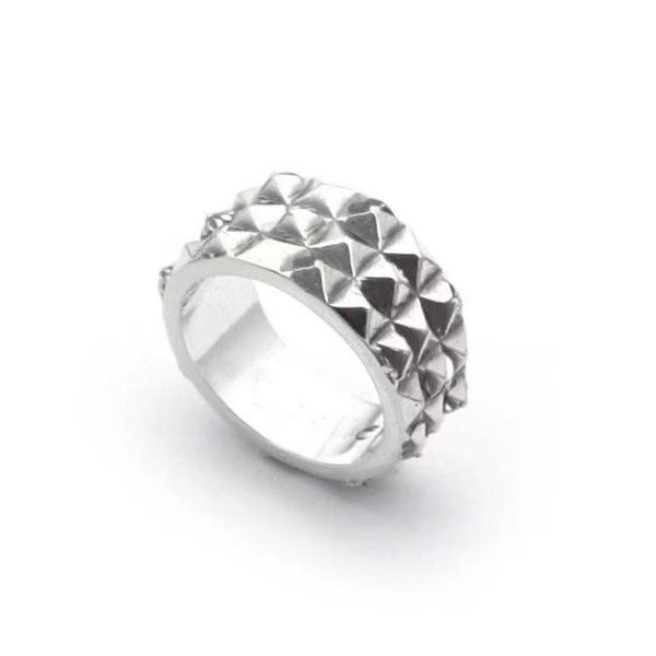 

popular fashion cross rivet rings bague anillos for mens and women party vintage rock lovers gift hip hop jewelry, Golden;silver