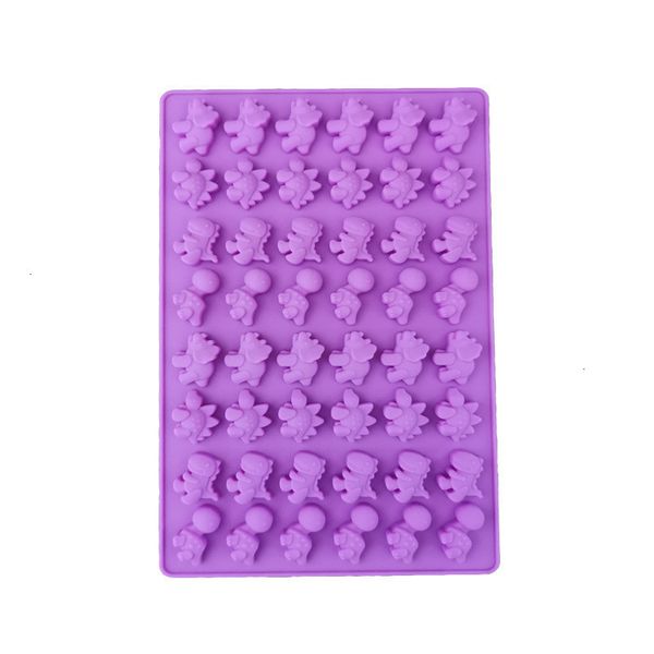 

silicone dessert 48 chocolate dinosaur cavity fondant mould gummy candy mold 1 npege