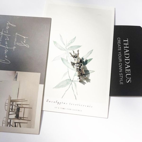 

pendant strange rabbit2017 brand new fashion jewelry europe style bijoux punk 925 sterling silver gift for woman rebel men h wmtfmp, Black