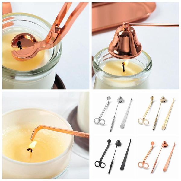 

extinguisher stainless steel snuffers wick trimmer dipper candles hook candle accessory scented wax care tools dhc2644