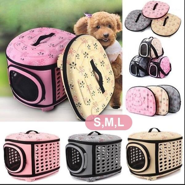 

dog carrier bag portable cats handbag foldable travel pet bag puppy carrying mesh shoulder pet bags s/m/l dog backpack stuff1