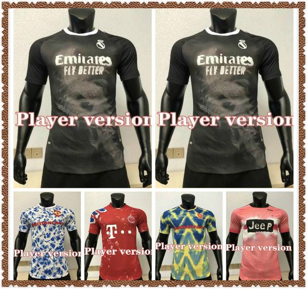 

player version 20 21 arsen manchester cavani united utd x pharrell williams humanrace real madrid soccer jerseys special 2020 shirt, Black