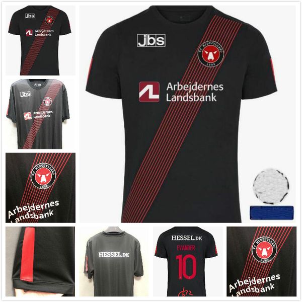 

20 21 midtjylland soccer jersey 2020 2021 sisto evander mabil kraev onyeka home away third football shirts thailand quality, Black;yellow