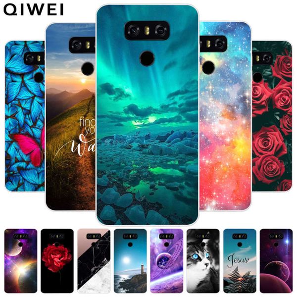 

qatpu silicone protective cover of lg g6, back cover of lg6 g6 h870ds h870, g3 g4 g5lk