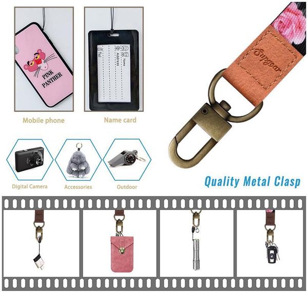 

keychain straps rope mobile phone neck strap id card wallet key chain keychain holder diy lanyard hang rop jllnno