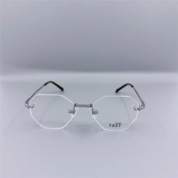 

tart 311 men women classic optical glasses rectangle titanium plank frame goggles simple atmosphere style glasses with watch case, White;black