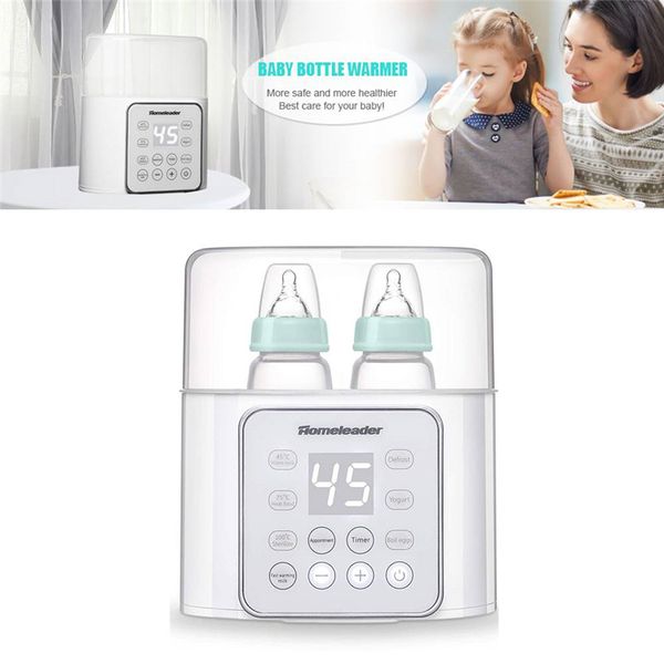 

us stock 6-in-1 baby bottle warmer double bottle breast milk warmer baby food heater fast shipping