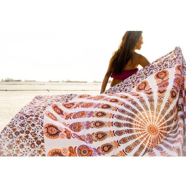 

big mandala tapestry wall hanging bohemian hippie tapestry home decor blanket beach yoga large mandala wall art