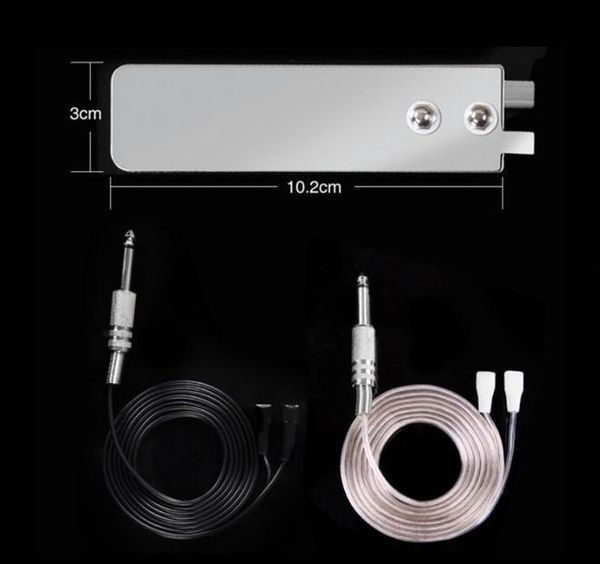 

body art power supply stainless steel tattoo foot pedal switch 1.5m extra long clip cord for ta wmtzdn xhqhlady