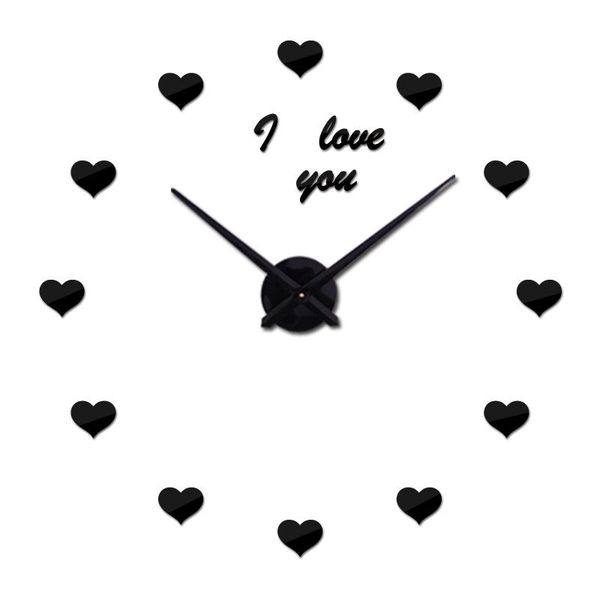 

special offer diy wall clock europe 3d big quartz watch clocks still life circular stickers living room large home decoration