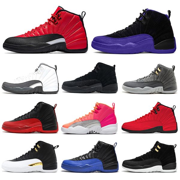 

jumpman 12 game royal 12s fiba hot punch men баскетбольные обувь обратный грипп игра dark concord playoffs мужские спортивные кроссовки трен