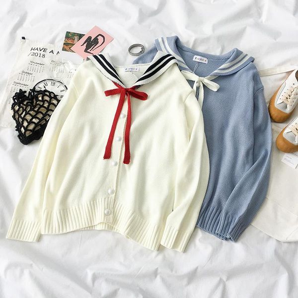 

women's sweaters autumn 2021 women's wear korean version of the navy turtleneck long sleeve cardigan coat, White;black