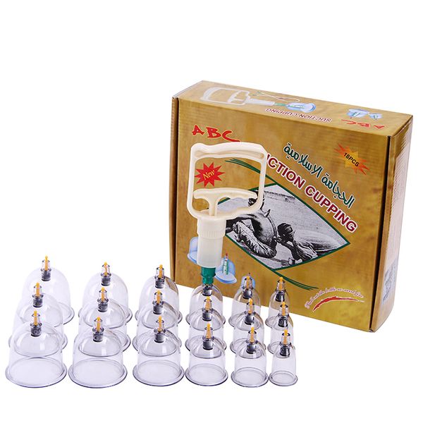 

full body massager body vacuum cupping abc set 18 cups